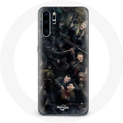 Hoesje voor Huawei P30 Vikings Teaser seizoen 6 posterkarakters Art