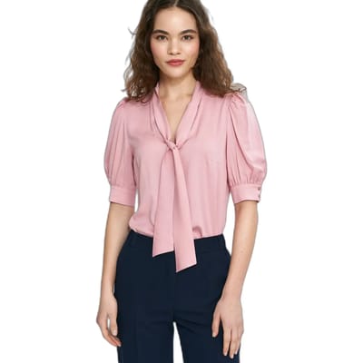 Blouse met striknek voor vrouwen Nife