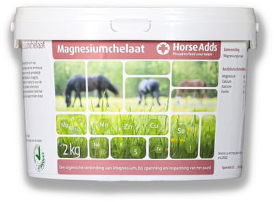 Magnesiumchelaat 2 kg - Horse Adds Paardensupplementen