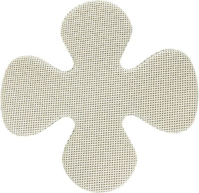 Helmpads - Beschermende voering - Comfort verhogen - Gelijkmatige drukverdeling - 30 x 24 cm - Wit