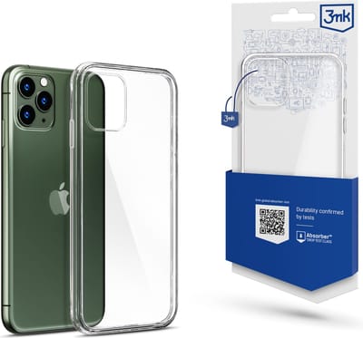 3mk Clear Case for iPhone 11 Pro - Transparent