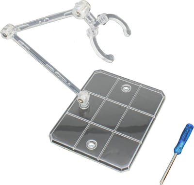 Actiefiguur Standaard - Model Display - Verzamelobjecten Tonen - 360 Graden Draaibaar - 9.5cm x 7.5cm - Transparant