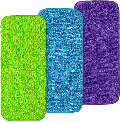 Geschikt voor Swiffer WetJet vlakmoppen met zelfklevende sluiting voor nat en droog gebruik moppen set moppen kop accessoires in totaal 3 stuks