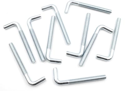 Dailygoods - Set van 10 Schroefhaken voor Muur en Plafond