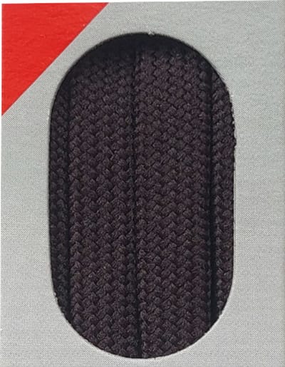 SL Veter - Donker Bruin - Plat - Lengte 120 cm - Breedte 7 mm - Veiligheidsveter - Schoenveter