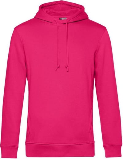 B&C Heren Organische kapperstrui (Magenta Roze)