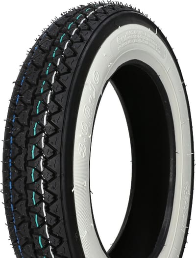 Buitenband Kenda K333 Whitewall 3.00x10 42J TL