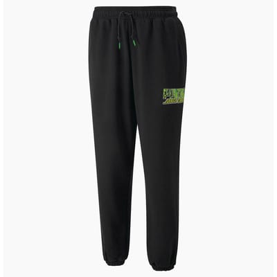 Puma x Santa Cruz Grafisch Logo Zwart Stretch Taille Heren Track Broek 532245 01