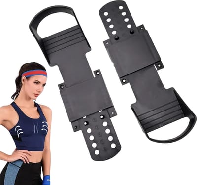 Roeipedalen - Reserve voetsteunen - Cardio training - Antislip oppervlak - 31 x 10 cm - Meerkleurig