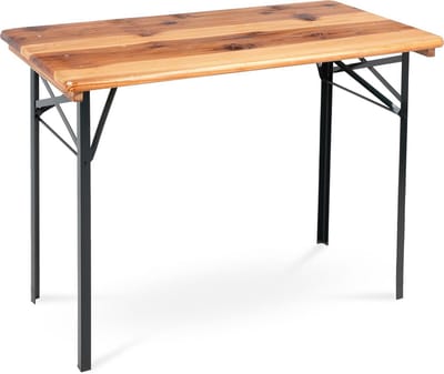Robuuste Opvouwbare Tuintafel 117 cm - Perfect voor Balkon en Terras