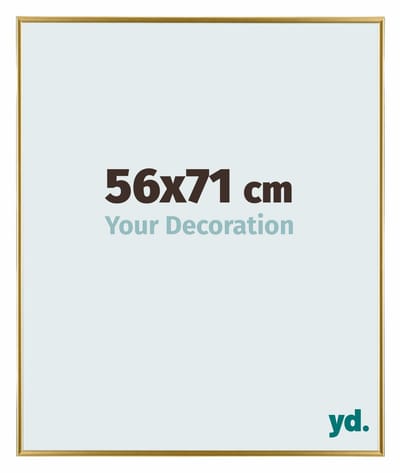 Your Decoration - Fotolijst 56x71 cm - Kunststof - Goud - Evry