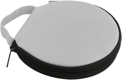 CD Opbergtas - Disc Organizer - Muziek Luisteren - Robuust Oxford Materiaal - Capaciteit 20 - Grijs