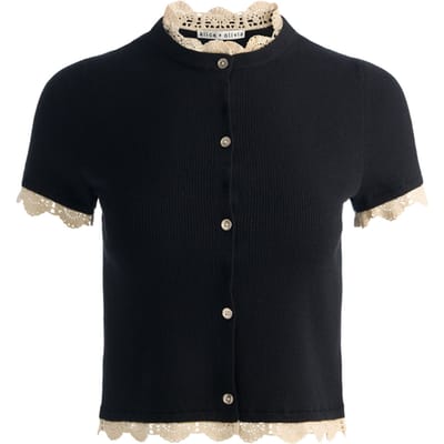 Alice + Olivia Overhemden zwart