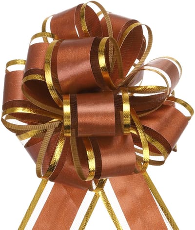 5 stuks 10 cm grote gouden geschenkstrikken, geschenkstrikken voor auto organza lint voor manden voor bruiloftsauto geschenken strik Kerstmis koffie