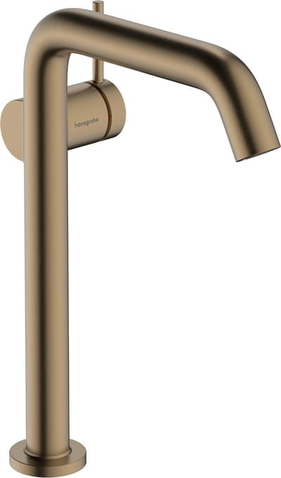 hansgrohe Tecturis S ééngreeps wastafelkraan 240 Fine CoolStart voor waskommen, zonder waste mat wit