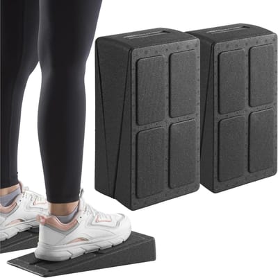 Set van 2 Squat Wedges voor Verbeterde Flexibiliteit en Krachttraining