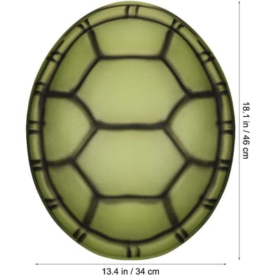 Kinderen Schildpad Schelp Halloween Kostuum EVA Schildpad Schelp Rugzak voor Volwassenen Kinderen Cosplay Feest Verkleed Spelen Props Free size beige