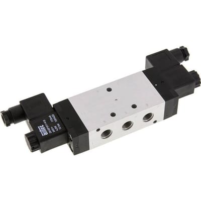 5/3 G1/4'' Midden Gesloten Magneetventiel 230V AC 3-10bar/42-140psi Airtec