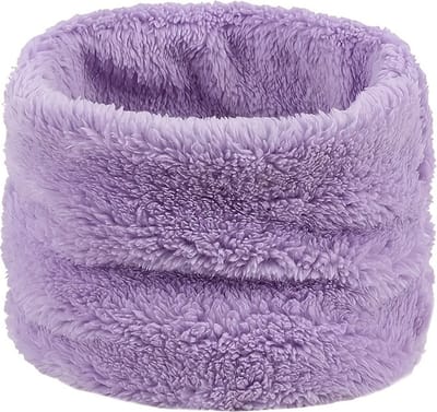 Nivard Nekwarmer - Dames - Fleece - Motor - Bandana - Masker - Colsjaal - Sjaal - Gewatteerd - Skiën - Winter - Casual - Paars