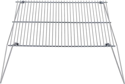 Inklapbaar grillrooster 38 x 25 cm outdoor grillrooster om neer te zetten rooster strandgrill