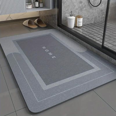 Badkamer Diatomeeënaarde Mat Eenvoudige Badkamer Sneldrogende Absorberende Voetmat Badkamer Vuil Gemakkelijk te Onderhouden Antislipmat 40 * 60cm