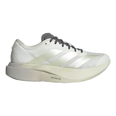 Adidas Adizero EVO SL Sneakers Dames - Wit - Maat 43 1/3 - Mesh/Synthetisch
