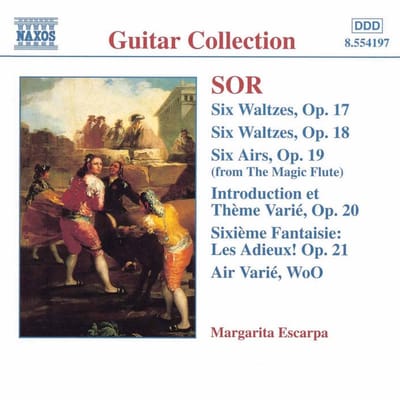 Margarita Escarpa - Sor: Six Waltzes Opp, 17, 18, 19, 20 & 21 (CD)