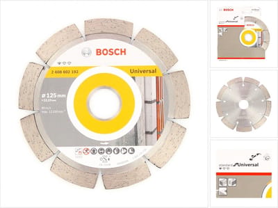 Bosch - Diamantdoorslijpschijf Standard for Universal 125 x 22,23 x 1,6 x 10 mm