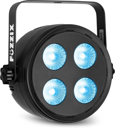 Discolamp Party Lights - Fuzzix PLF20 LED Par - Met 4x 12W multicolor LED’s - Discolamp kinderen