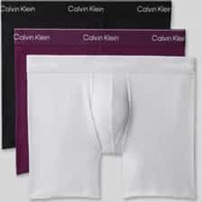 Broek & boxershort van katoenmix in set van 3 model 'BOXER BRIEF'