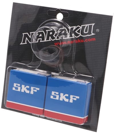Krukas lagerset Naraku SKF voor Peugeot Verticaal 50cc 2 Takt (Elektrische oliepomp)