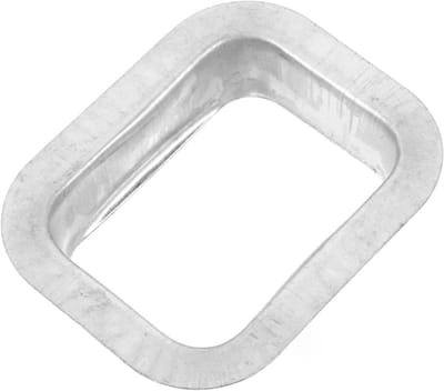 Gootafvoer Adapter - Regenpijp Uitlaat - Wateroverlast Voorkomen - Duurzaam Aluminium - 9.7x7.8x2.3 CM - Zilver
