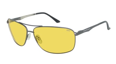 Polar Specs® Nachtbril PS9082 – Stalen frame Zilver – Polariserend Geel Cat.1