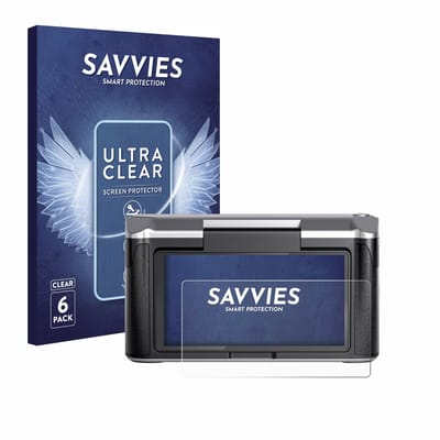 Savvies - Screenprotector voor Revopoint Miraco - Folie Beschermfolie transparant 6 Stuks