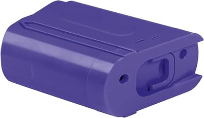 Reserveaccu Stofzuiger - Extra Batterij - Stofzuigen Zonder Onderbreking - Lange Batterijduur - 259 Volt - Lila/Zilver