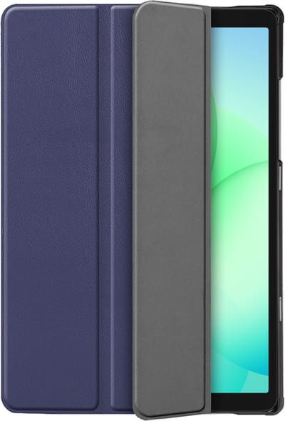 Cazy tablet Hoes geschikt voor Samsung Galaxy Tab A11 Plus / A9 Plus - TriFold Bookcase - Blauw