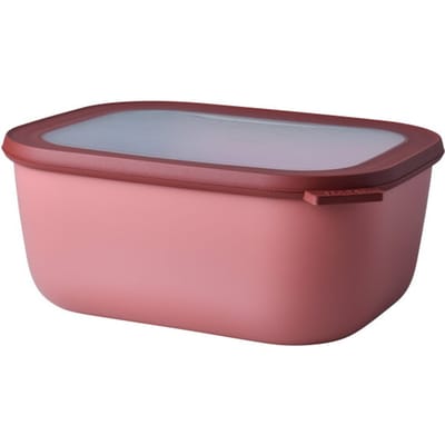 Mepal - Multikom Cirqula vershouddoos - 3000 ml - Rechthoekig - Vivid mauve