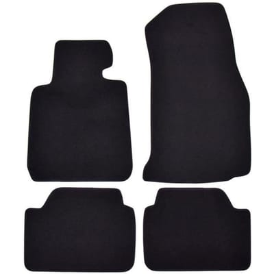 Tapis de sol - BMW - 1 F20 - 2011-2019 - 4 pièces - Renforcé sous les pédales - Antidérapant