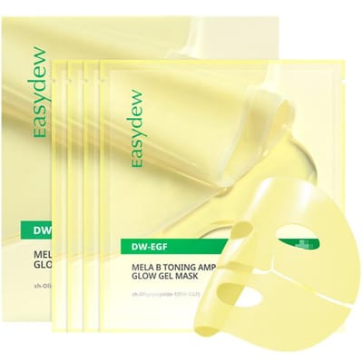[Easydew] DW-EGF Mela B Toning Ampoule Glow Gel Masker 30g*4ST beige