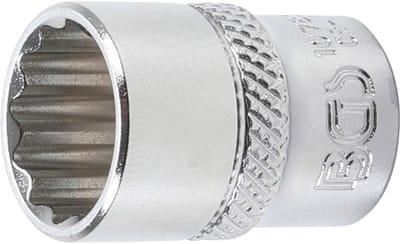 BGS Dopsleuteldop twaalfkant - 1/4 - 13 mm
