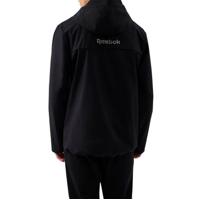 Reebok Heren Burbage Overhead Windrunner Jacket (Zwart)