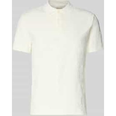 slim fit poloshirt in tonale all-overlook