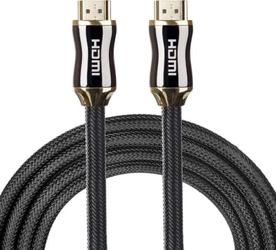 By Qubix - HDMI kabel 2 meter - HDMI 2.0 versie - High Speed - HDMI 19 Pin Male naar HDMI 19 Pin Male Connector Cable - Black line