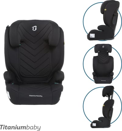 Titaniumbaby Autostoel Vidar i-size (R129) - Zwart