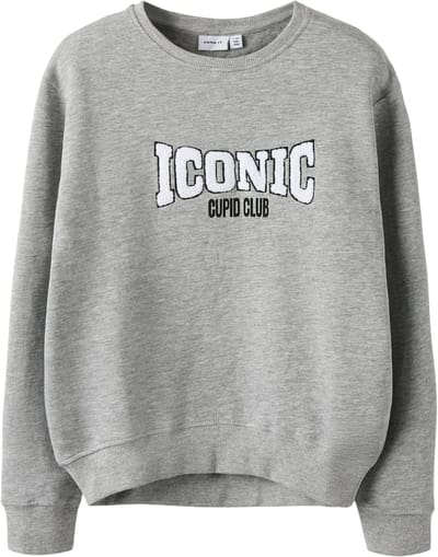 NAME IT - NKMBCUPID LS NREG SWEAT BRU - Jongens - Sweaters - Maat 122/128