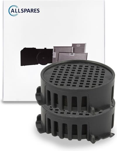 AllSpares Koolstoffilter (2 St.) voor Wijnkoelkasten geschikt voor Liebherr FreshAir 909634200 (41x41x15mm)