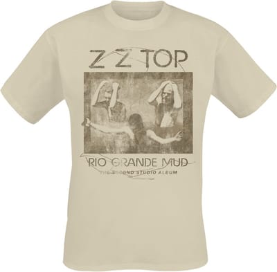 ZZ Top Rio grande mud Heren T-shirt - zand - S