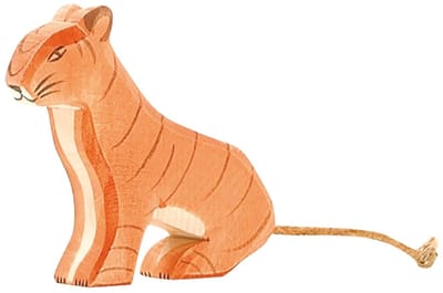 Tijger zittend (Ostheimer)