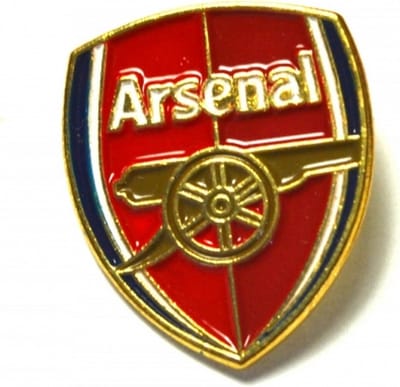 Voetbal Speld - Club Logo - Supporters Collectie - Officieel Gelicentieerd - One Size - Rood Goud