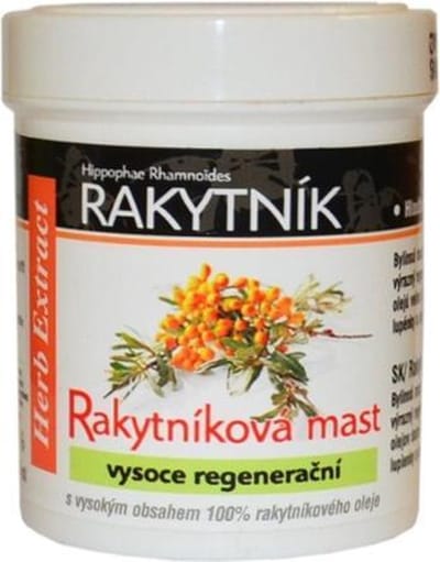 HERB EXTRACT® Regeneratieve Kruidenbalsem met Duindoornolie - 125ml - ontstekingsremmende effecten bij - brandwonden -  bevriezingen - verwondingen- veneuze zweren - verlicht symptomen van psoriasis -  huidonstekingen